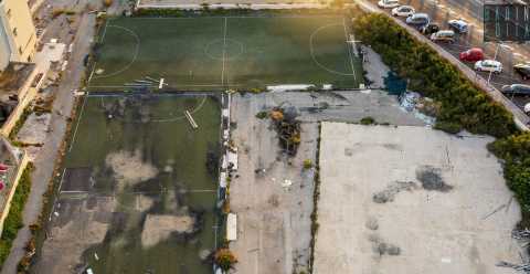 Bari, quello storico centro sportivo ai piedi del Faro: ora  una discarica a cielo aperto